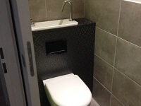 Combiné WC suspendu avec lave-mains compact WiCi Next - Monsieur J par Techno Rénov Atlantic (33) - 1 sur 2